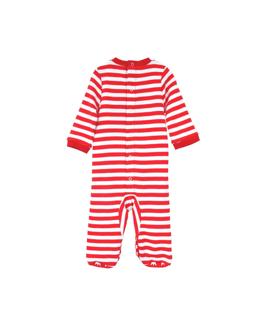 Pijama Unisex De Bebe Con Rayas