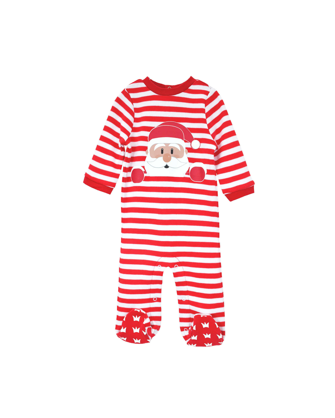 Pijama Unisex De Bebe Con Rayas